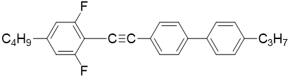 4-丁基-2,6-二氟苯丙基聯(lián)苯乙炔