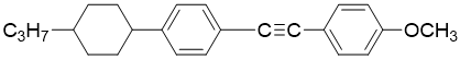 4-丙基環(huán)己基對甲氧基二苯乙炔