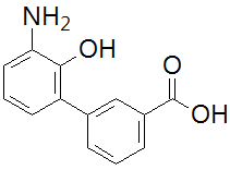 3'-氨基-2'-羥基聯(lián)苯-3-羧酸 